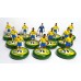 Subbuteo Andrew Table Soccer Brazil 1970 World Cup Winners on WSB Professional bases